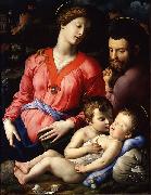 Agnolo Bronzino The Panciatichi Holy Family oil painting